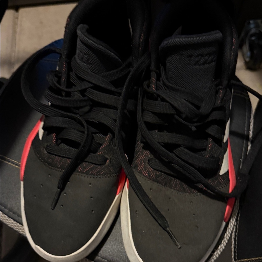 adidas Black and Red Men's Sneakers